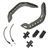 FMA Helmet Side Rails for ACH/MICH, Foliage Green, Reiki