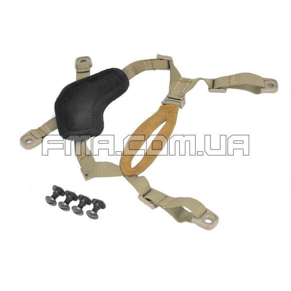 FMA Helmet General Suspension, DE, Suspension systems