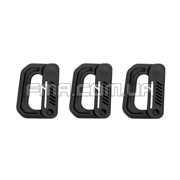 Карабін FMA Type D Quick Hook Small 3 шт 2000000055923 фото