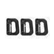Карабін FMA Type D Quick Hook Small 3 шт 2000000055923 фото 1