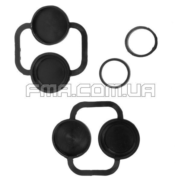 FMA Lens Rubber Cover for PVS-31, Black, Other