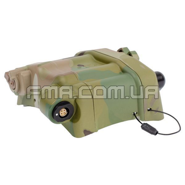 FMA PVS-31 Battery Case with Function + L connector, Multicam, Battery Case