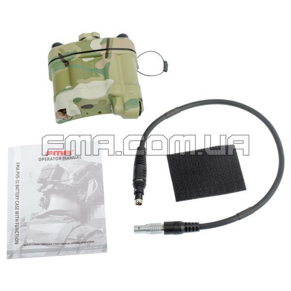 FMA PVS-31 Battery Case with Function, Multicam, Battery Case