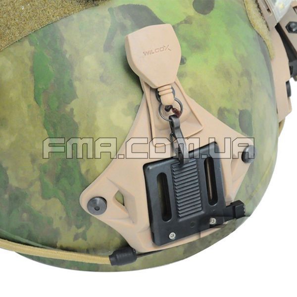 FMA Wilcox NVG Lanyard for Ops-Core VAS Three Hole Shroud, DE, Accessories