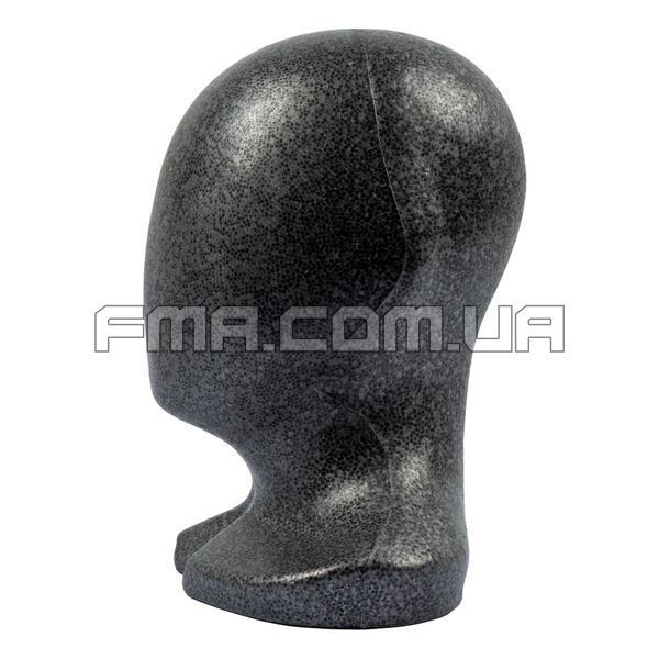 FMA Foam Style Head Storage Mannequin, Dark Grey