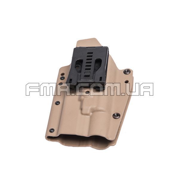 Кобура FMA Light-Bearing Holster для Glock 17 з ліхтарем X300 2000000126791 фото
