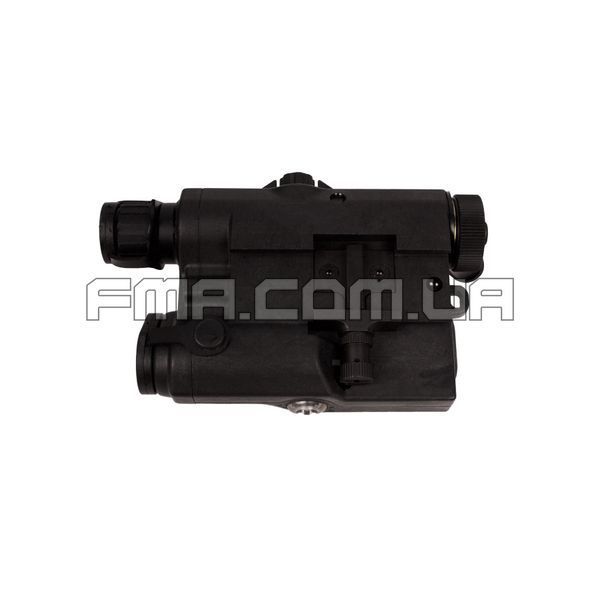 FMA LAB PEQ LA5-C, Black, Laser designator, LA5, IR, Red