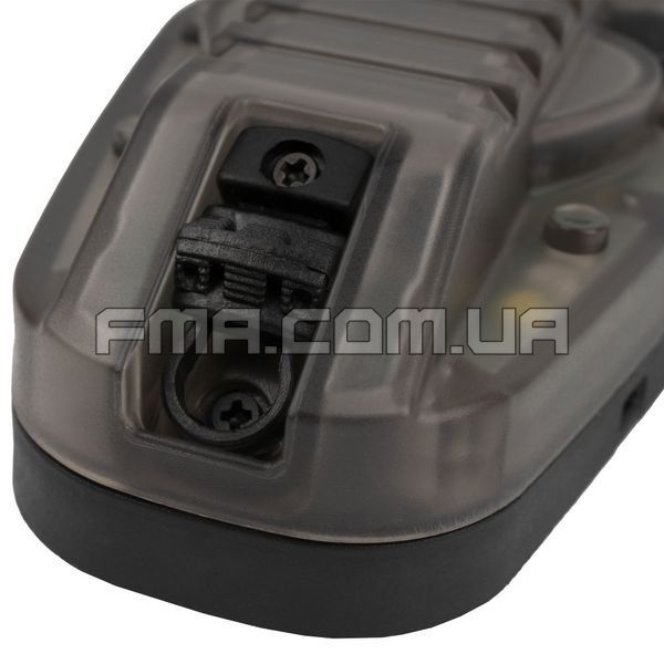 FMA PIM HEL-STAR 6 Helmet Light with Shock Sensor, Black, White, IR, Red