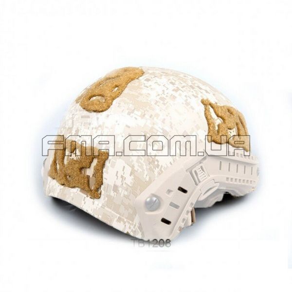 FMA LBH Helmet TB1208 Velcro Stickers, DE, Velcro panels