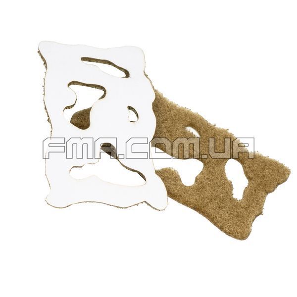 FMA LBH Helmet TB1208 Velcro Stickers, DE, Velcro panels