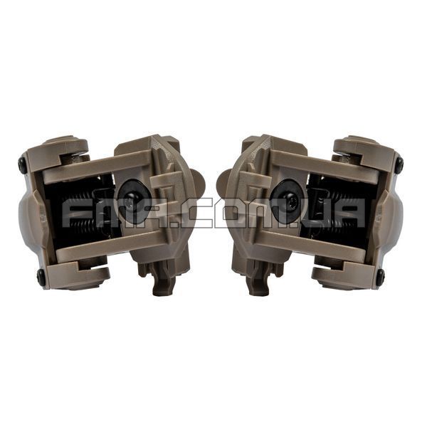 Крепление для гарнитуры FCS Falcon Ears (FE) на рельсы шлема ARC от FMA 2000000218694 фото