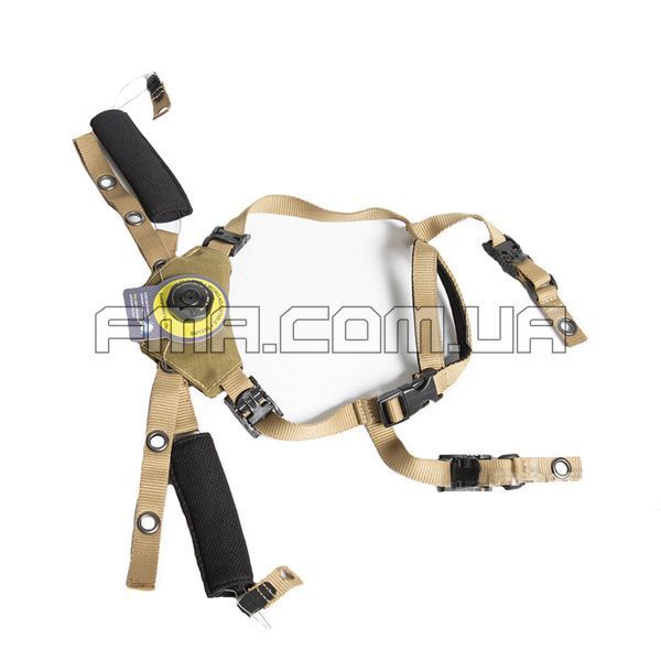 FMA Suspension EX Helmet, DE, Suspension systems