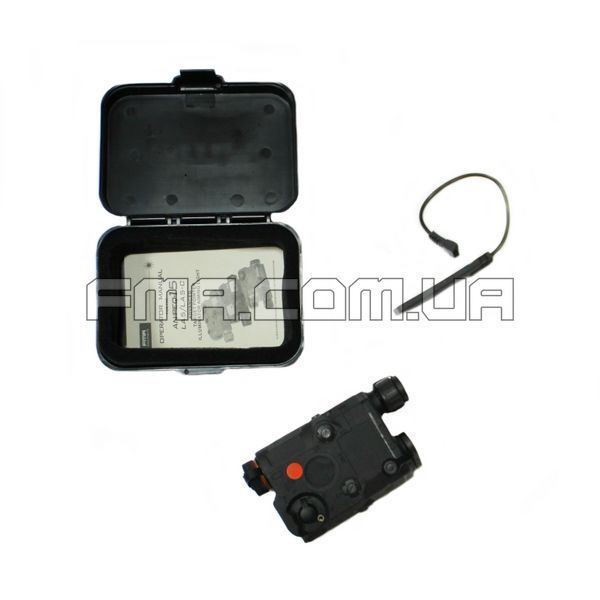 FMA AN/PEQ-15 Upgrade Version LED, Black, Laser designator, PEQ-15, White, IR, Red